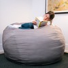 Big Joe Bean Bag Chair with Removeable Cover, Foam Filled, Multiple Sizes and Fabrics, All Ages - 3 of 4