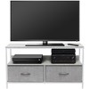 Sorbus 2 Drawer TV Stand Dresser with Wood Top - 3 of 4