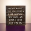 Slickblue Funny Alexa Wood Sign, Knotty Pine Material, Wall or Shelf Decor, Rustic Style, 7x7 Inches, Multiple Colors - 2 of 3