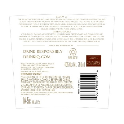 Ron Zacapa No. 23 Rum - 750ml Bottle
