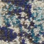 ivory/teal blue