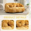 NicBex Chenille Bean Bag Chair for Adults and Kids,Oversized Lazy Sofa Chair with Armrests,Modern Lounge Chair for Living Room - 4 of 4