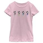 Girl's Disney Mickey Mouse Neon Wave T-Shirt