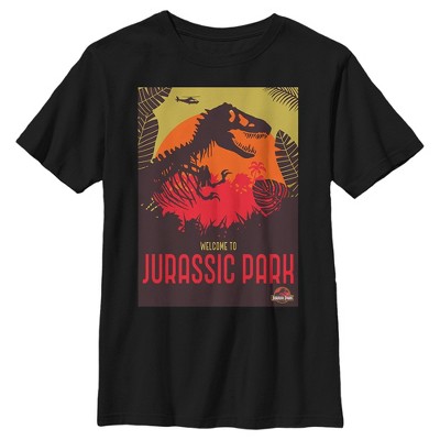 Boy's Jurassic Park T. Rex Poster T-shirt : Target