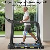 Foldable Walking Pad Treadmill for Seniors, Safe Stable Design with Long Handrail, Large LED Display, 300Lbs Weight Capacity - 4 of 4