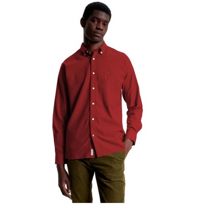Tommy Hilfiger Mens 1985 Flex Stretch Button Up Shirt