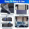 5 Star Super Deals Universal Car Sun Visor Extender, Polarized Anti-Glare UV Blocking Windshield and Side Window Shade, Retractable Sun Blocker - 2 of 4