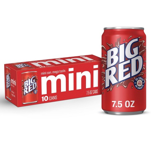 Big Red Soda - 10pk/7.5 fl oz Mini Cans - image 1 of 4