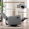 COMHOMA Baby Gliders, Rocking Recliner Chairs & Modern Nursery Chairs - 3 of 4