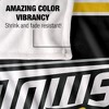 Towson University Primary Logo Stripes Silky 50x60 Blanket, 1 Sided 50x60 - 4 of 4