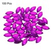 Unique Bargains Flat Back Artificial Rhinestones for Wedding DIY Crafts Party 100 Pcs - 3 of 4