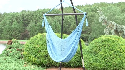 Mocha Extra Large Polyester Rope Hammock Chair Swing