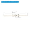 Unique Bargains Bowtie Copper Clip for Fastening Chandelier Crystal Lamp 200 Pcs - 2 of 4