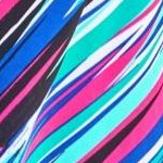berry turq stripe