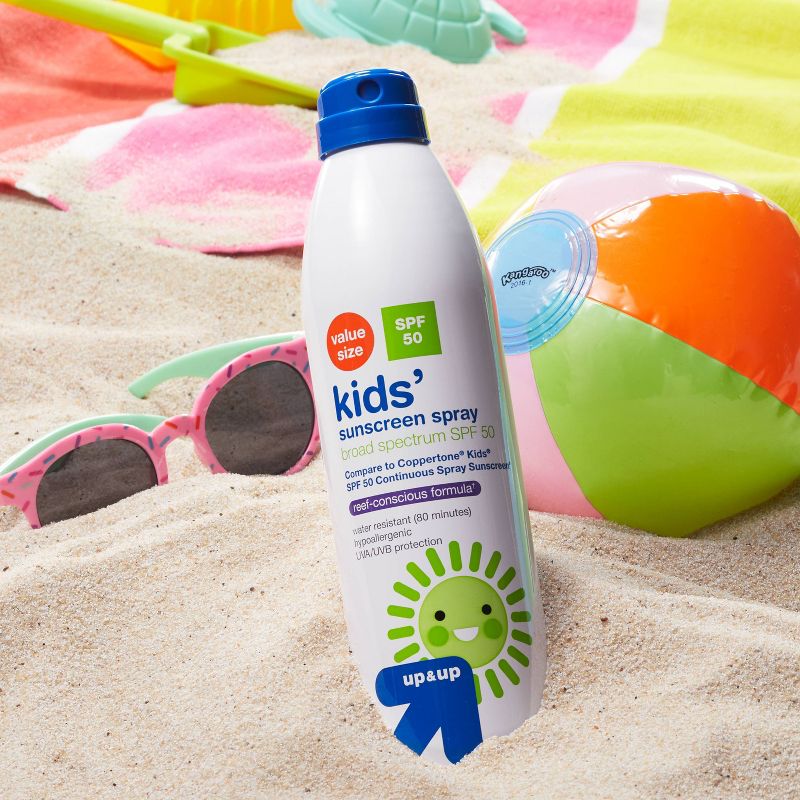 Kids' Sunscreen Spray - SPF 50 - up & up™, 3 of 5