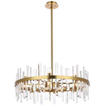 Elegant Lighting Serena 16 - Light Chandelier in  Satin Gold