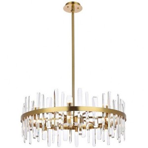 Elegant Lighting Serena 16 - Light Chandelier in  Satin Gold - 1 of 4