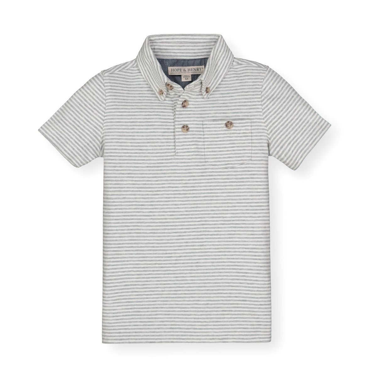Hope & Henry Boys' Cotton Jersey Polo, Infant