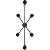 Lark Shea 6 - Light Chandelier in  Black - 4 of 4