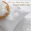 Itopfox Premium Throw Pillows, Pack of 4 with 100% Virgin Microfiber Filling for Ultimate Comfort on Bed, Couch or Sofa - 3 of 4