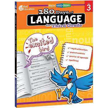 180 Days of Language for Third Grade - (180 Days of Practice) by  Christine Dugan (Paperback)