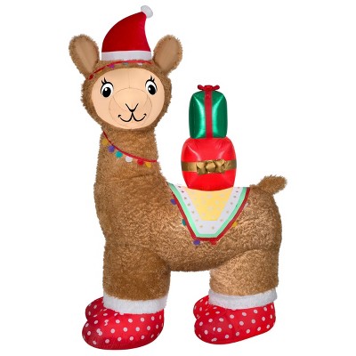 6' Llama Inflatable Christmas Decoration - Gemmy