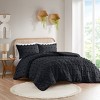 Gulches Twin Twin XL White Clip Jacquard 2 Piece Comforter Set - 2 of 4