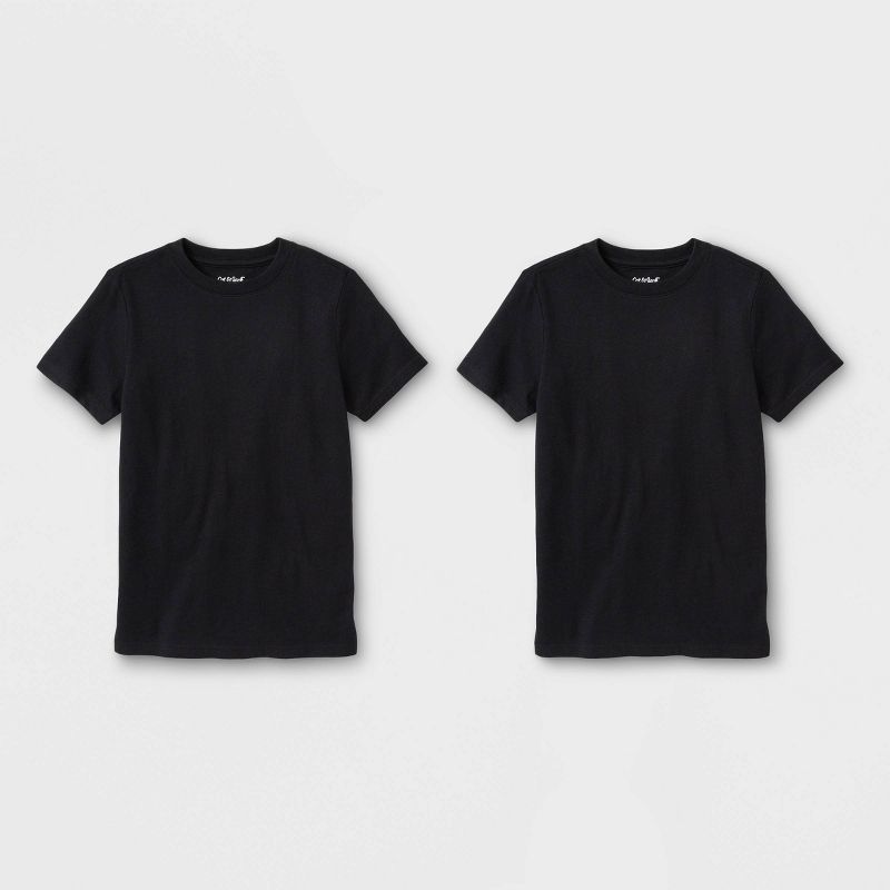 Boys' 2pk Short Sleeve T-Shirt - Cat & Jack™, 1 of 2