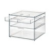 iDesign The Sarah Tanno Collection Tall Plastic Cosmetic Drawer Organizer, Clear/White - 3 of 4