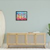 Stupell Industries Flamingo Girlfriends Tropical Coast Black Floater Framed Canvas Wall Art - 2 of 4