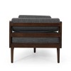 Rayle Contemporary Tufted Chaise Lounge with Rolled Accent Pillows - Christopher Knight Home - image 4 of 4