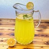 Slickblue Luxury 75 oz Cristalline Glass Pitcher – Neoclassical Intricate Pattern, Perfect for Water, Juice, Cocktails - 3 of 4
