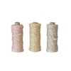 Storied Home 32 Yard Jute Cord on Spool, 8 Colors, Set of 8 - 4 of 4