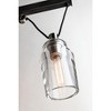 Troy Lighting Citizen 5 - Light Island Pendant Light in  Graphite Smoke Shade - 4 of 4