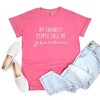 Simply Sage Market Women's My Favorite People Call Me Grandma Short Sleeve Garment Dyed Tee - 3 of 4