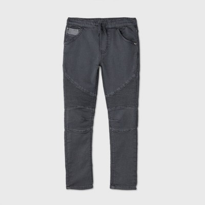 boys skinny moto jeans