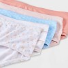 Girls' 5pk 'Floral' Hipster - art class™ Pink - 4 of 4