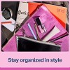Noted by Post-it Zip Top Canvas Laptop Pouch Navy Blue - 4 of 4