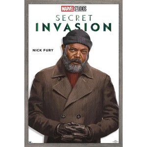 Trends International Marvel Secret Invasion - Nick Fury Feature Series Framed Wall Poster Prints - 1 of 4