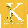 Boys' - Dr. Seuss - K Is For Kindergarten Kangaroo Short Sleeve Graphic T-Shirt - 2 of 4
