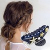Unique Bargains Women's Elegant Scallop Hair Clips 4.06"x1.73"x2.20" 1 Pc - 2 of 3