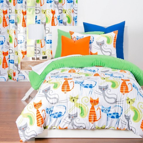 Smarty Cat Comforter Set Full Queen Learning Linens Target