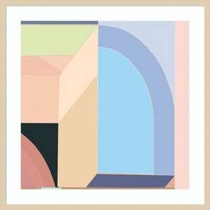 Amanti Art LTower9a II by Cartissi Wood Framed Wall Art Print - 1 of 4