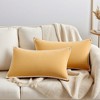 REGALWOVEN Fade-Resistant Modern Soft Solid Cushion Cases 2 Pcs - 2 of 4