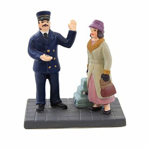 Department 56 Villages 2.5 Inch Calling For  A Porter Travel Suitcases Bellhop Village Figurines - 1 of 3