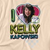 Saved By The Bell I Love Kelly Adult T-Shirt - 2 of 4