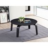 Omax Decor,Mod Round Shape Mid-Century Wood Coffee Table - 4 of 4