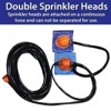 Pogo Bounce House Double Sprinkler Head Sprinkler Hose for Dual Lane Water Slides, 20' - 2 of 4