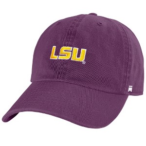 LSU Dad Cap Adult Dad Cap Purple OS - 1 of 4