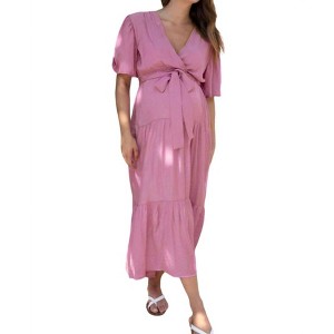Women's Cara Maxi Dress - Angel Maternity - 1 of 3